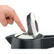 Електрочайник Bosch 1.7л, метал, cірий