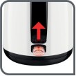 Електрочайник Tefal Safe`tea 1л, з подвійними стінками, білий глянець