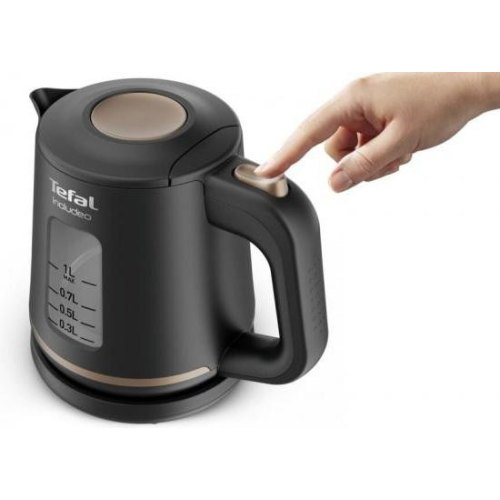 Електрочайник Tefal Includeo 1л, пластик, чорний