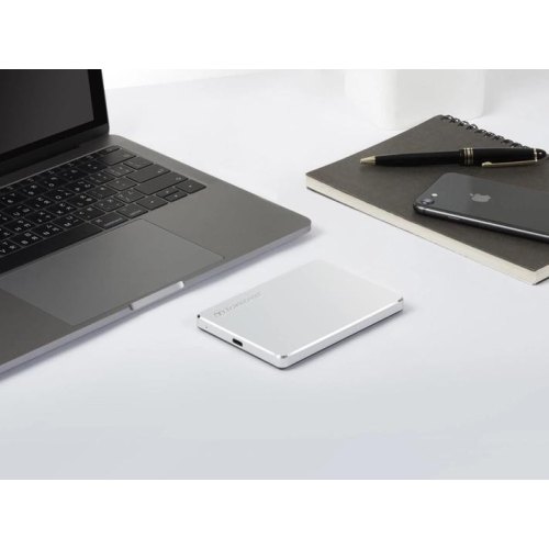 Зовнішній жорсткий диск 2TB Transcend StoreJet 25C3S (TS2TSJ25C3S) 25 USB Type-C Silver