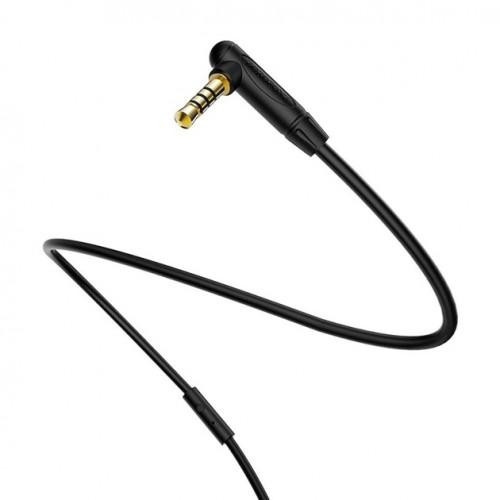Аудiо-кабель BOROFONE BL5 audio AUX cable 1m, with microphone Grey
