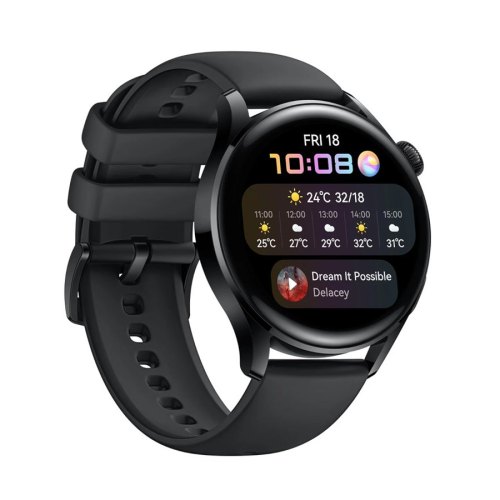 Смарт-годинник Huawei Watch 3, Black