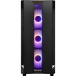 Корпус CHIEFTEC Gaming Hunter Tempered Glass Edition,без блока живлення,2xUSB3.0,4xRAINBOW ARGB Fans