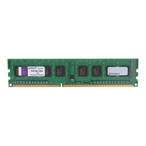 Модуль пам'яті DDR3, 4GB, 1600MHz, Kingston (KVR16N11S8/4)