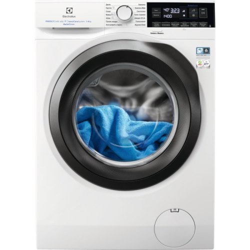 Пральна машина Electrolux фронтальна, 8кг, 1400, A+++, 66см, дисплей, пара, інвертор, автодоз, білий