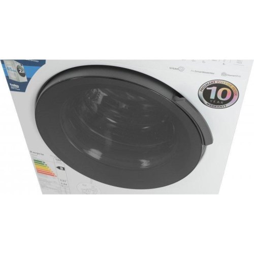 Прально-сушильна машина Beko фронтальна, 7(4)кг, 1200, B, 45см, дисплей, білий