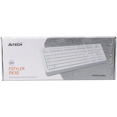 Клавіатура A4Tech FK10 (White)