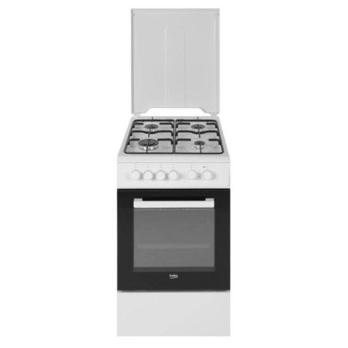 Плита Beko комбінована, 60л, 50x60см, конвекція, білий