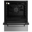 Плита Beko комбінована, 60л, 50x60см, дисплей, конвекція, чавун, нерж