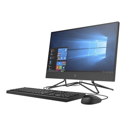 Моноблок HP 200 G4 22 (2B429EA) 21.5 IPS (1920x1080) Full HD / Intel Core i3-10110U (2.1 - 4.1 ГГц) / RAM 8 ГБ / SSD 256 ГБ / Intel UHD / DVD+/-RW /