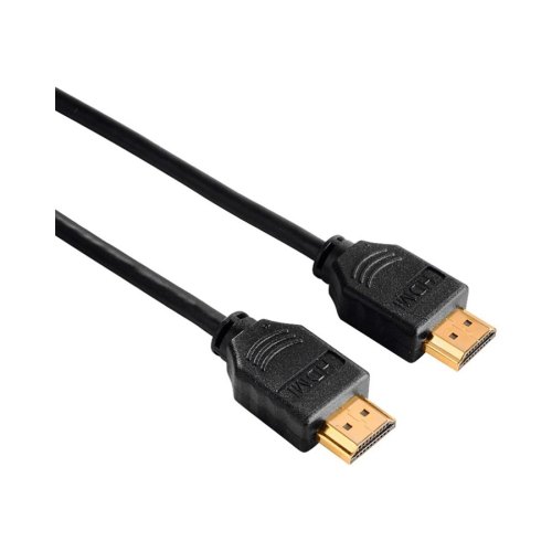 Кабель HDMI - HDMI 1.5м Hama Ethernet Gold (00205002) чорний