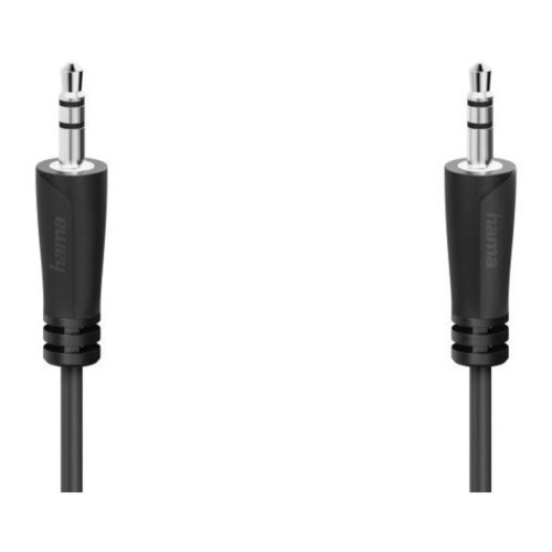 Кабель 3.5мм Jack - 3.5мм Jack 1.5м Hama Stereo Black (00205262)