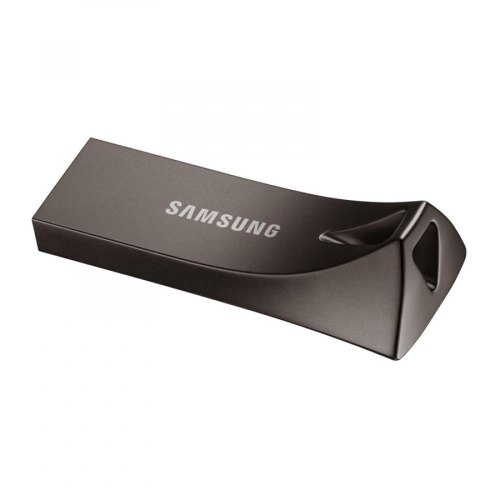 USB флеш, 256GB, Samsung Bar Plus Black (MUF-256BE4/APC) метал, чорний, USB 3.1