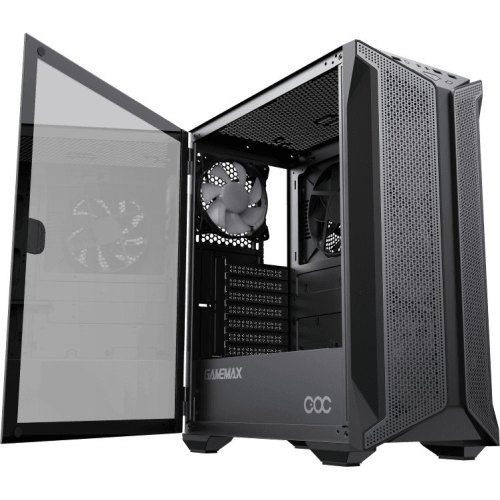 Корпус без БЖ ATX GameMax Brufen C1