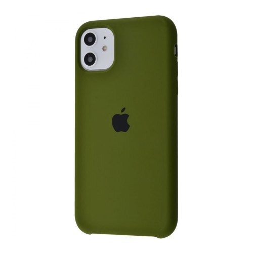 Чохол Silicone Case Full Cover iPhone 11 (army green)