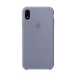 Чохол Silicone Case Full Cover iPhone Xr (lavender gray)