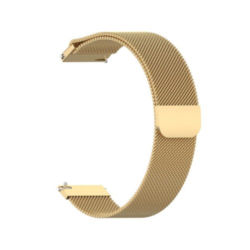 Браслет Milanese Loop для Xiaomi Amazfit / Samsung  22 mm, Gold