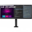 Монітор LG 34 34WN780-B 2xHDMI, DP, USB, Audio, IPS, 3440x1440, 21:9, sRGB 99%, FreeSync, HAS, HDR10