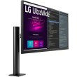 Монітор LG 34 34WN780-B 2xHDMI, DP, USB, Audio, IPS, 3440x1440, 21:9, sRGB 99%, FreeSync, HAS, HDR10
