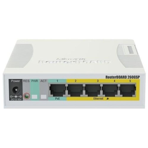 Комутатор Mikrotik CSS106-1G-4P-1S