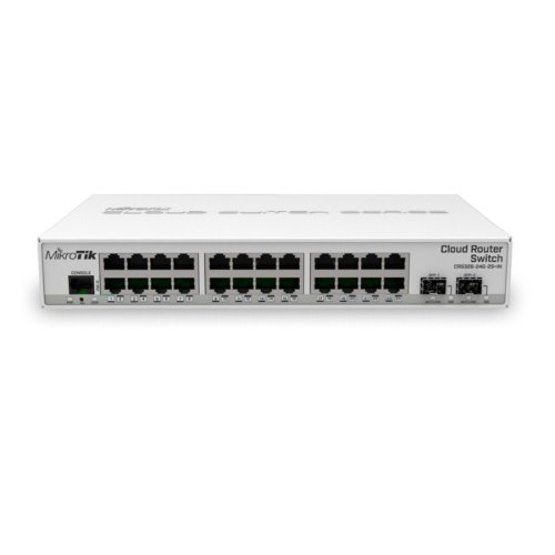 Комутатор Mikrotik CRS326-24G-2S+IN