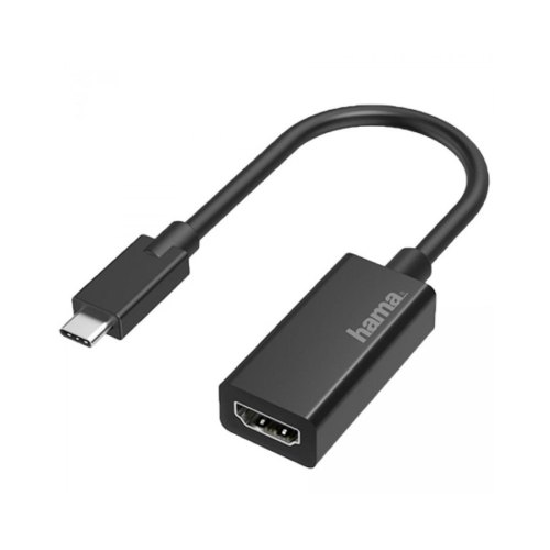 Адаптер Hama USB C - HDMI Ultra HD 4K Black (00200315)