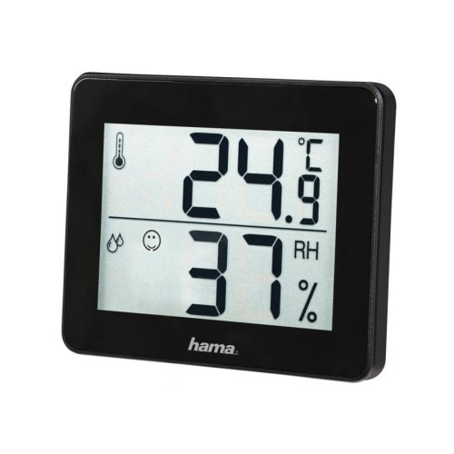 Термогігрометр Hama TH-130 Black (00186361)