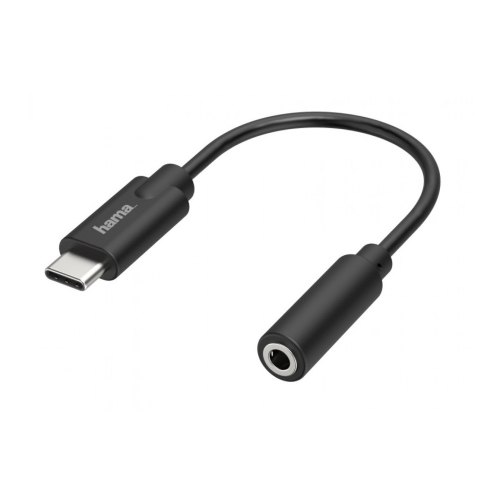 Адаптер Hama USB C - 3.5 mm Jack Stereo Black (00205282)