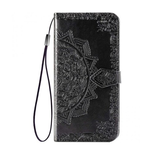 Шкіряний чохол-книжка Art Case з візитницею для TECNO POP 4 (чорний)