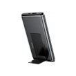 Зовнішній акумулятор Powerbank Baseus Dual Coil QC3.0 Wireless Charger 10000mAh Black