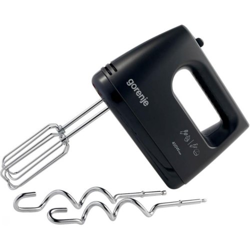 Міксер Gorenje ручний 450Вт, насадки-4, турборежим, чорний