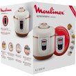 Мультиварка Moulinex, 1000Вт, чаша 5л, сенсорне керування, метал/пластик, біла (CE501134)