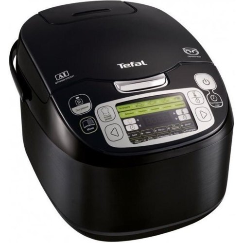 Мультиварка Tefal Fuzzy Logic, 750Вт, чаша-5л, електронне керув., пластик, чорний