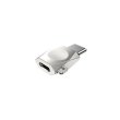Адаптер HOCO UA8 MicroUSB to Type-C Adapter Silver-Nickel