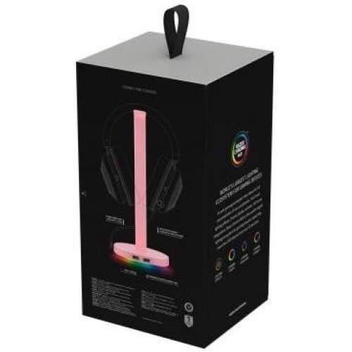 Підставка для гарнітури Razer Base Station V2 Chroma Quartz (RC21-01510200-R3M1)