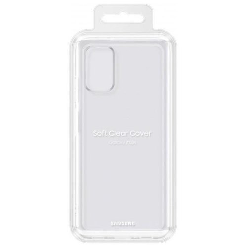 Чохол Samsung A037 (A03s) EF-QA037TTEGRU Soft Clear Cover, Transparent