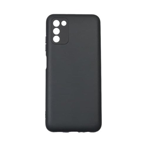 Накладка Soft Matte Slim Fit TPU Case for Samsung A03s (A037) (ARM59786), Black