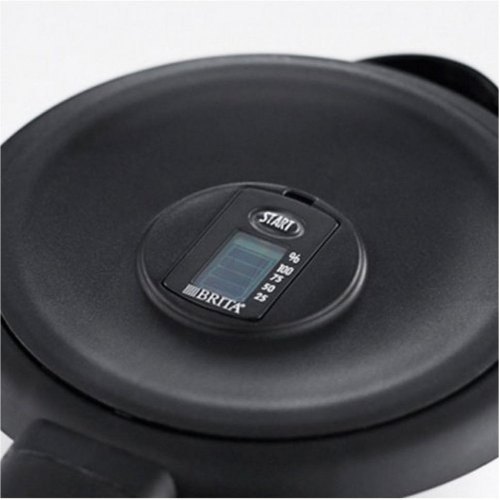 Електрочайник Russell Hobbs Glass, 1.7л, скло, підсвічування, сріблясто-чорний