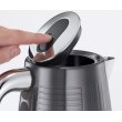 Електрочайник Russell Hobbs Geo Steel, 1.7л, метал, чорний