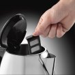 Електрочайник Russell Hobbs Victory 1л, метал, сріблясто-чорний
