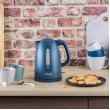 Електрочайник Russell Hobbs Textures 1.7л, пластик, сірий