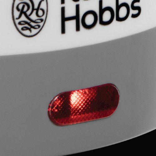 Електрочайник Russell Hobbs Travel 0.85л, пластик, білий
