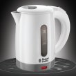Електрочайник Russell Hobbs Travel 0.85л, пластик, білий