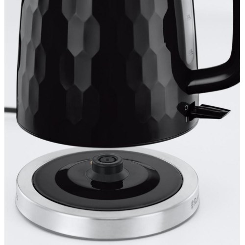 Електрочайник Russell Hobbs Honeycomb 1.7л, пластик, чорний