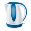 Електрочайник Sencor 1.8л, Strix, пластик, біло-синій