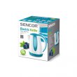 Електрочайник Sencor 1.8л, Strix, пластик, біло-голубий