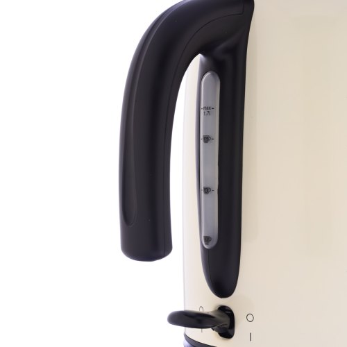 Електрочайник Russell Hobbs Colours Plus Classic 1.7л, метал, бежево-чорний