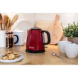 Електрочайник Russell Hobbs Colours Plus Mini 1л, метал, червоно-чорний