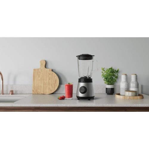 Блендер Electrolux стаціонарний 800Вт, чаша-1500мл, скло, імпульсний режим, метал