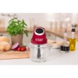 Подрібнювач Russell Hobbs Desire, 200Вт, чаша-1000мл, скло, корпус-пластик, червоний